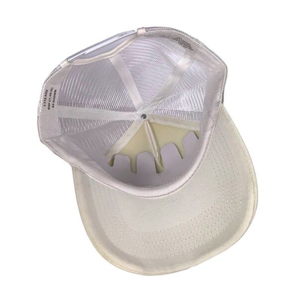 XIIIM Bike Cycling Truckers Sample Hat White / Black Adjustable OS - Picture 5 of 8
